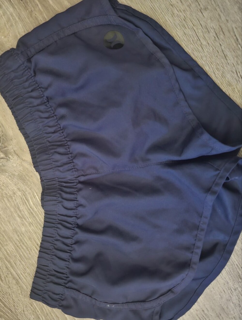 Hurley Dark Blue Track Shorts Athletic Activewear Core Shorts Size M